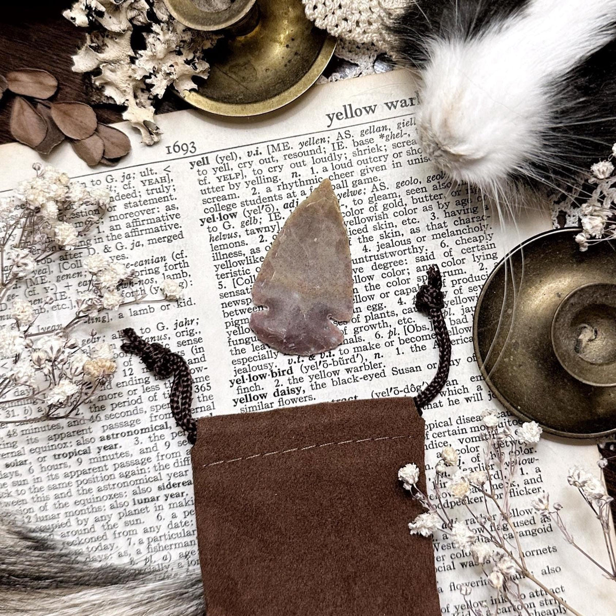 Hand Carved Agate Arrowhead – No. 03