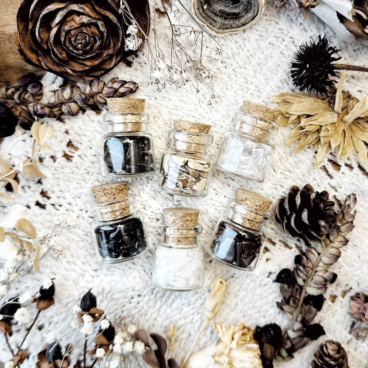 Naturals Collection Mini Crystal Vials – No. 01