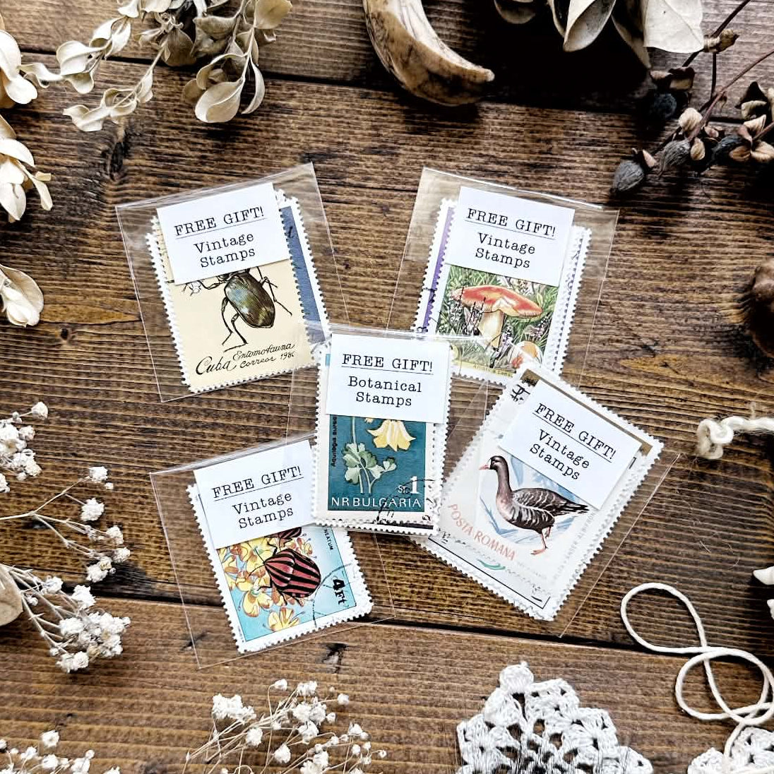 Free Gift – Vintage Stamps
