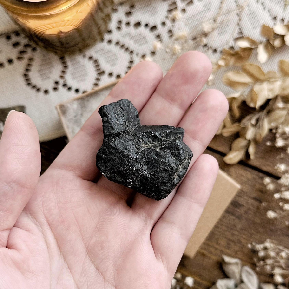 Lump of Coal in Petite Kraft Box – No. 02