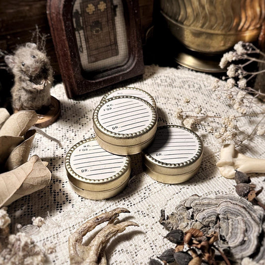 Vintage Metal Pill Box – No. 01