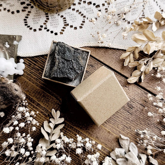 Lump of Coal in Petite Kraft Box – No. 04