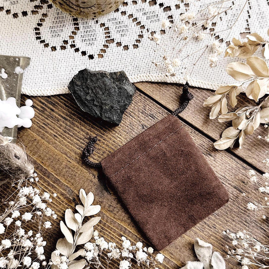 Lump of Coal in Velvet Pouch – No. 08