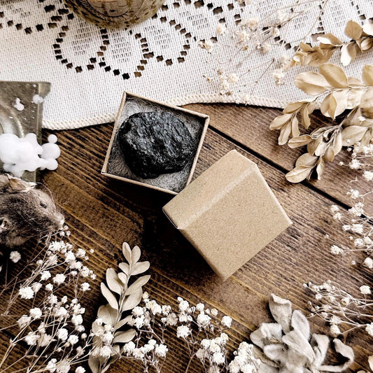 Lump of Coal in Petite Kraft Box – No. 03