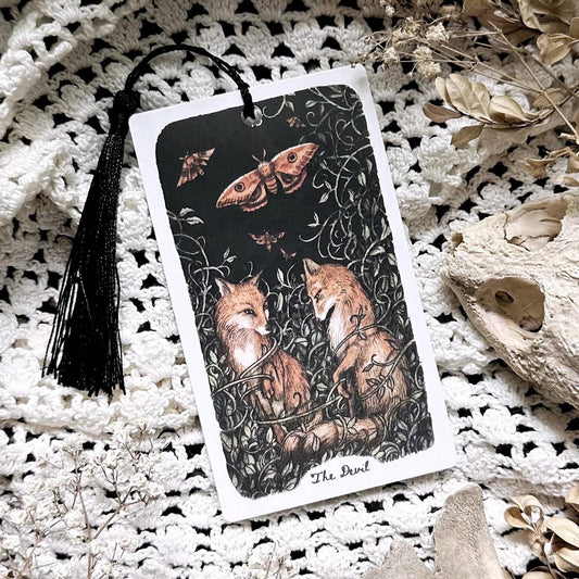 Woodland Fox Tarot Bookmark– The Devil