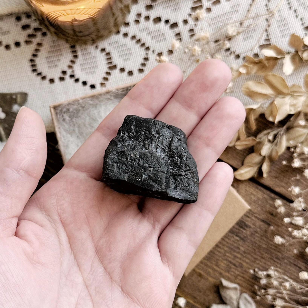 Lump of Coal in Petite Kraft Box – No. 01