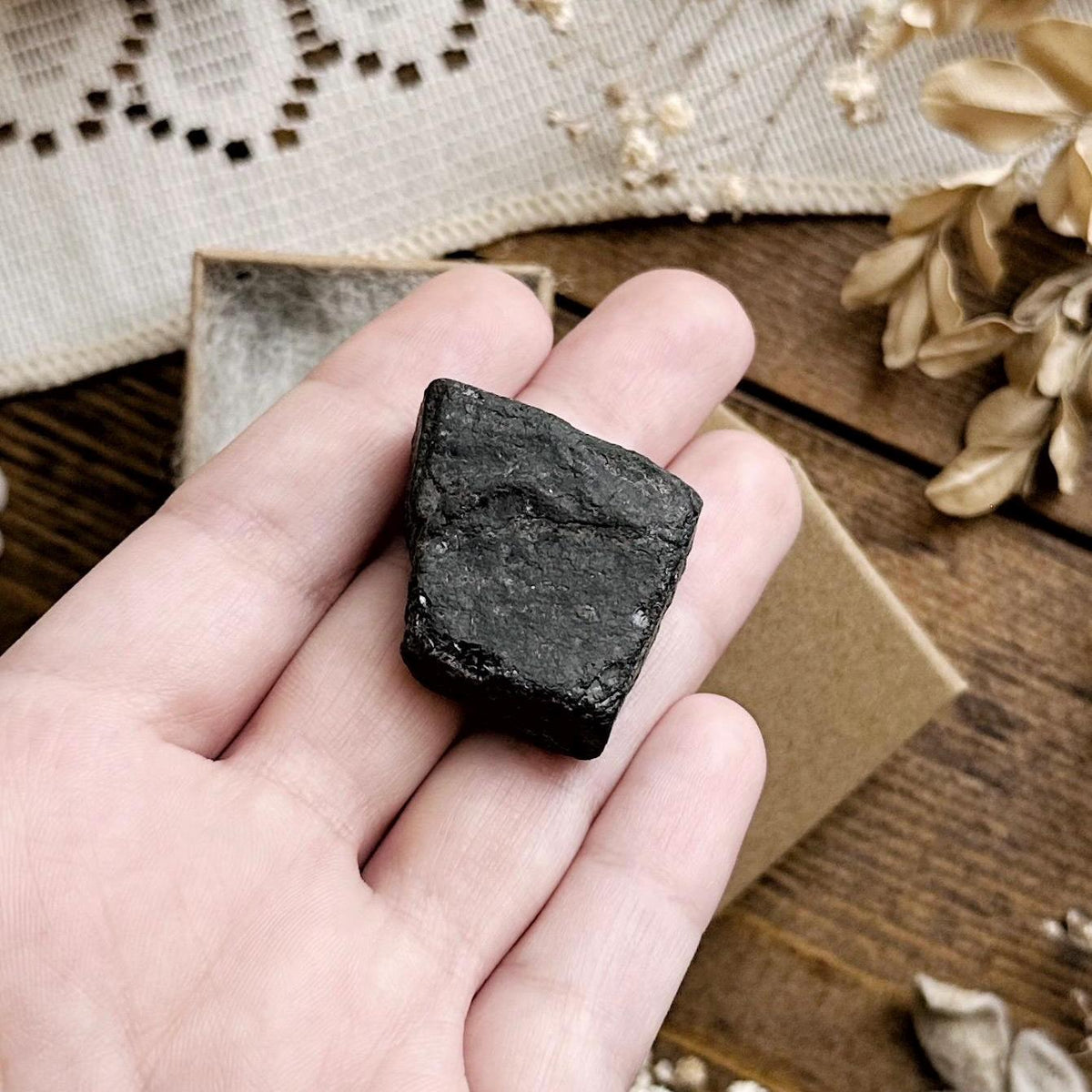 Lump of Coal in Petite Kraft Box – No. 06