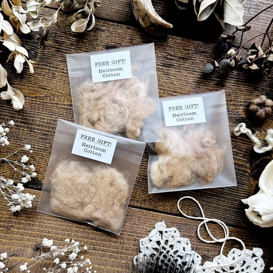 Free Gift – Heirloom Brown Cotton