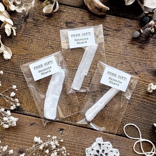 Free Gift – Selenite Shard