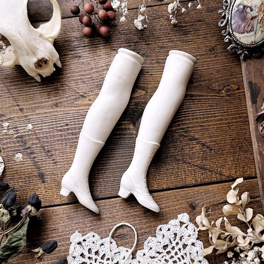 One Vintage Porcelain Doll Leg – No. 02