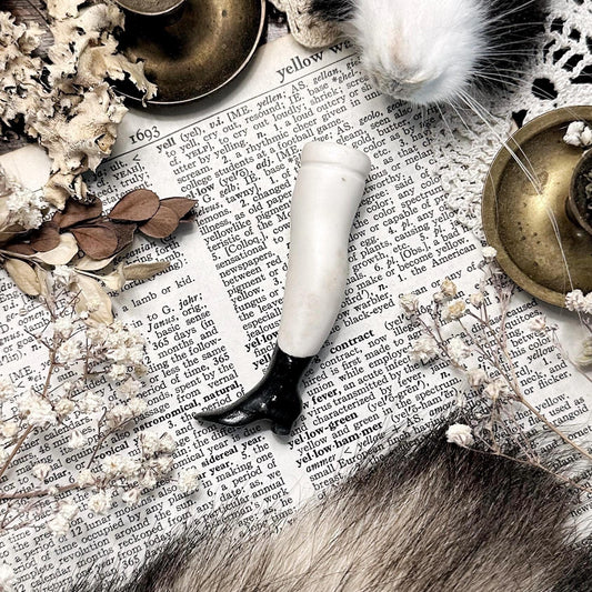 Vintage Porcelain Doll Leg – No. 04