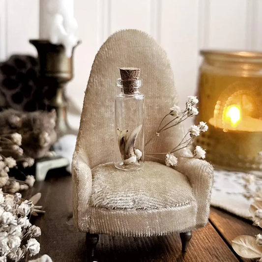 Real Skunk Claws in Tiny Glass Vial – No. 03